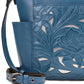 Patricia Nash Women's Aveley Leather Crossbody Blue Size Regular