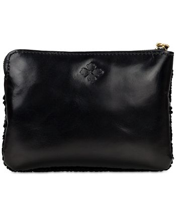 Patricia Nash Women's Cassini Leather Sequin Wristlet Black Size Regular