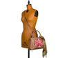 Patricia Nash Angela Satchel with Scarf - Seashell Tooled