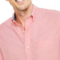 Nautica Men's Stretch Oxford Shirt Red Size Large