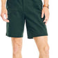Nautica Men's Classic Fit Stretch Chino Flat Front Deck Short Green Size 36