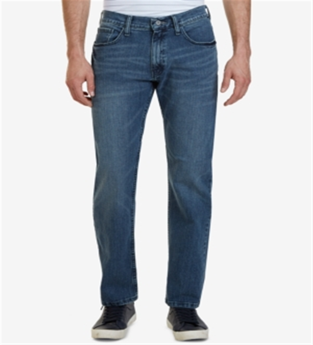 Nautica Men's Big & Tall Relaxed Fit Jeans Blue Size 46X34