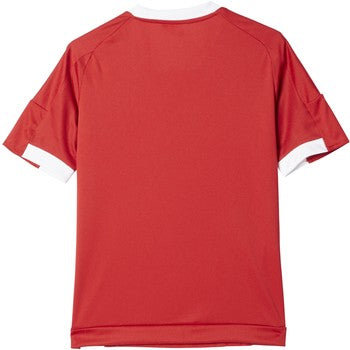 adidas Boy's Tiro 15 soccer jersey Red Size Small