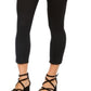 HUE Women's Classic Smooth Denim Capris Black Size Small