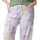 HUE Women's Caring Note Modern Classic Capris Gray Size 3X