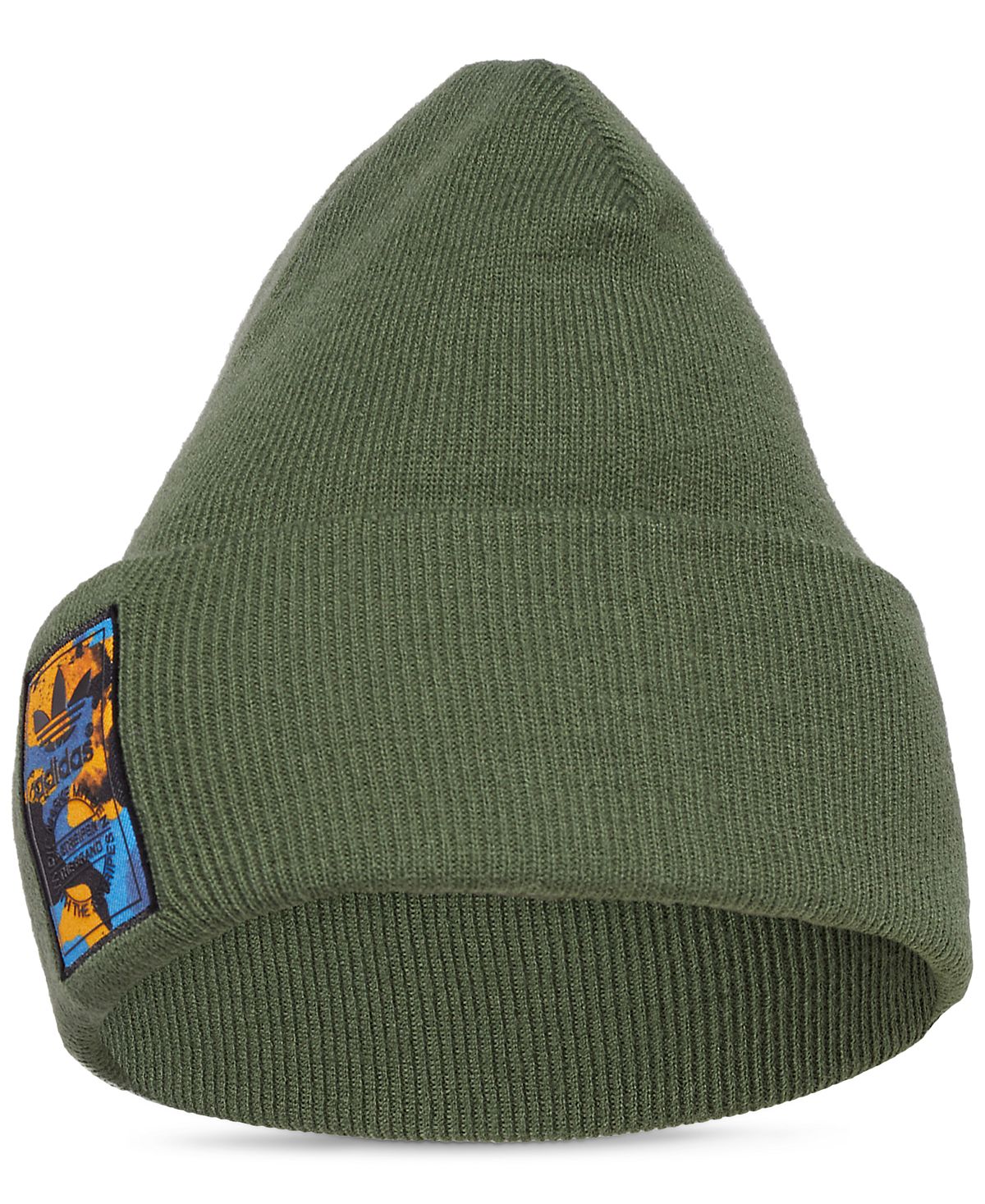 adidas Men's Camo Beanie Green Size Regular