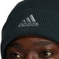 adidas Men's Knit Folded Beanie Black Size Regular