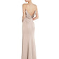 After Six Women's Cameo Cowl Back Gown Size 4