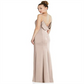 After Six Women's Cameo Cowl Back Gown Size 8