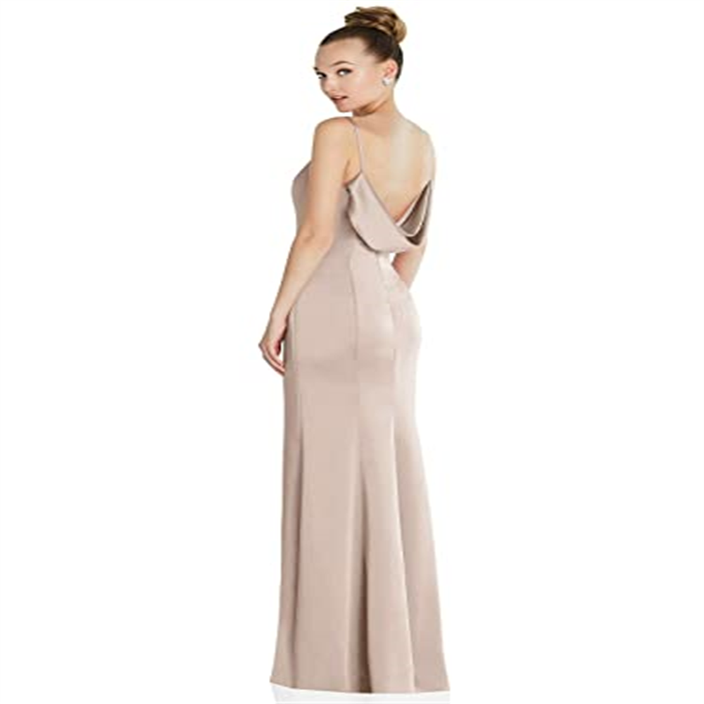 After Six Women's Cameo Cowl Back Gown Size 8