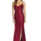 Alfred Sung Women's Satin A Line Gown Red Size 10