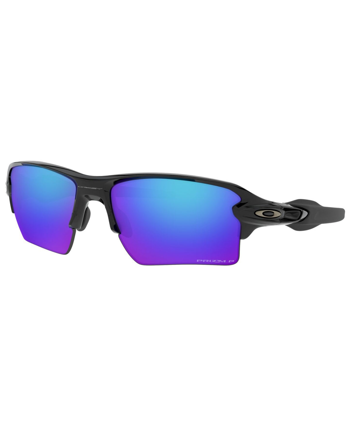 Oakley Men's Polarized Sport Wrap Sunglasses Black Size Regular