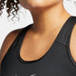 Nike Women's Plus Swoosh Sports Bra Black Size 1X
