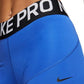 Nike Women's Pro Shorts Blue Size Small
