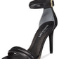 Kenneth Cole Women's Brooke Ankle Strap Sandals Black Size 5.5 M