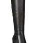 Kenneth Cole Women's Justin Water Resistant Knee High Boot Black Size 8.5 M
