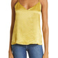 XX-Large L'agence Jane Chain Print Silk Camisole in Goldchamp