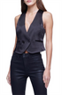lagence-womens-black-beau-satin-vest-size-2
