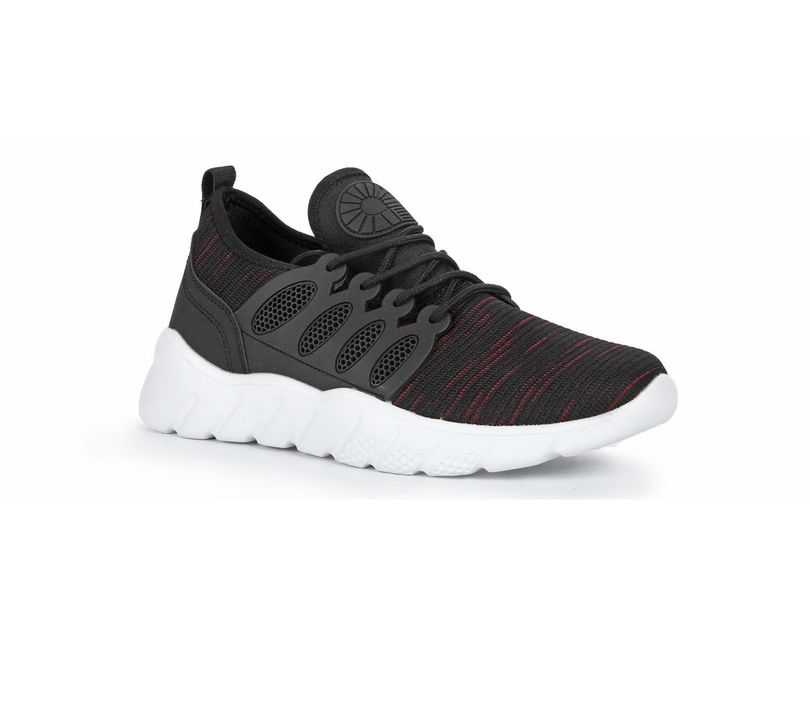 Akademiks Men's Knitted Fashion Sneakers Black Size 12 M