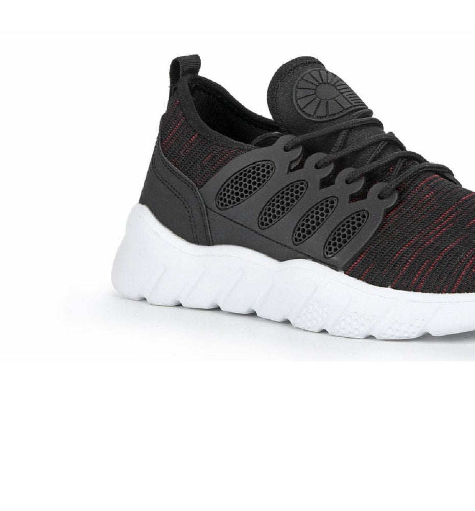 Akademiks Men's Knitted Fashion Sneakers Black Size 12 M