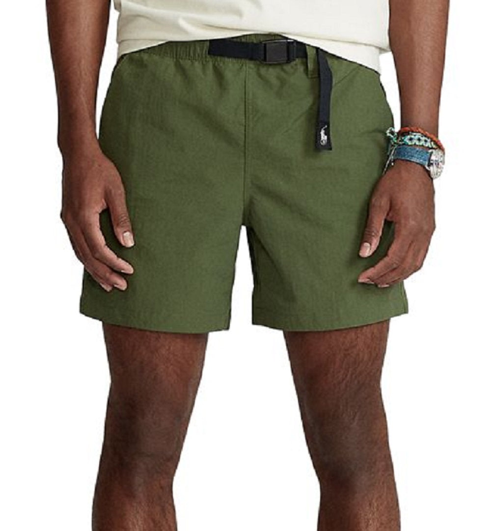 Polo Ralph Lauren Men's Recycled Nylon Climbing Shorts Green Size Small