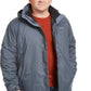Columbia Men's Eager Air Interchange 3 In 1 Jacket Gray Size Medium