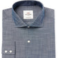 Ben Sherman Men's Slim Fit Slub Chambray Dress Shirt Blue Size 15.5X32X33