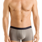 Hanro Men's Micro Touch Boxer Briefs Gray Size Small