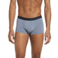 Hanro Men's Micro Touch Boxer Brief Blue Size Small