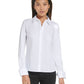 Calvin Klein Women's Knit Button Down Shirt White Size XL