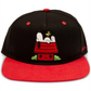 Peanuts Men's Snoopy Graphic Hat Black Size Regular