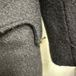 Guess Women's Double Breasted Faux Fur Collar Coat Black Size 0X