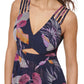 GUESS Women's Chiffon High Low Dress Blue Size 2