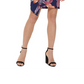 GUESS Women's Faux Wrap Pleated Side Dress Blue Size 4