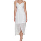 GUESS Women's Lace Midi Dress White Size 12