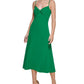GUESS Women's Knot Front Midi Dress Green Size 4