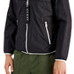 GUESS Men's Hooded Rain Jacket Black Size Small