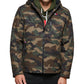 Tommy Hilfiger Men's Sherpa Lined Softshell Hooded Jacket Green Size XX-Large