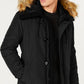 GUESS पुरुषों का हैवी वेट पार्का काला, साइज़ लार्ज