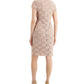 Connected Women's Lace & Sequin Dress Brown Size 6