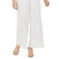 Connected Women's V Neck Sleeveless Ruffled Draped Zipper Back Jumpsuit White Size 8