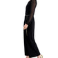 Connected Women's Chain Belt Jumpsuit Black Size 4Petite