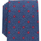 Club Room Men's Lampley Floral Tie Red Size Regular