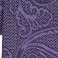 Alfani Men's Slim Paisley Tie Purple Size Regular