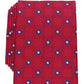 Club Room Men's Classic Floral Medallion Tie Red Size Regular