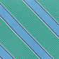 Club Room Men's Outlined Stripe Tie Green Size Regular