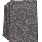 Alfani Men's Breton Leaf Print Tie Brown Size Regular