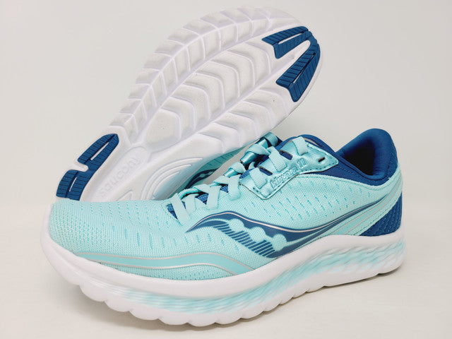 Saucony Women's Kinvara 11 Running Shoe Aqua/Blue Size 6.5 B(M)