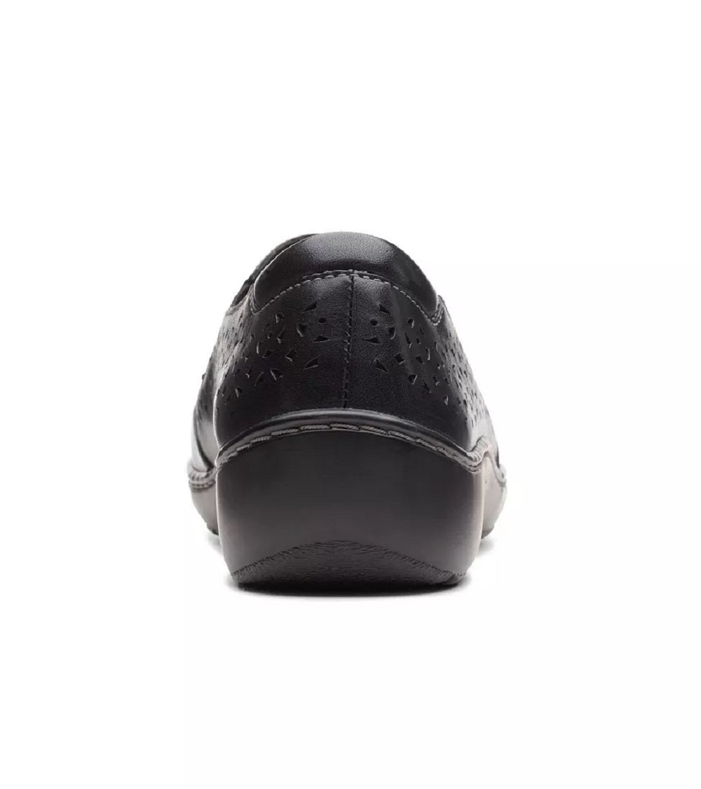 Clarks Women's Collection Cora Sky Flats Black Size 12 M