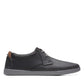 Clarks Men's Gereld Low Lace Up Shoes Black Size 11.5 M